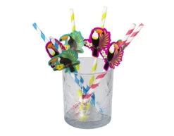 Toekan Papieren Rietjes 20cm 6st