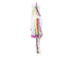 Trek Pinata Unicorn Wit 47cm -Feestspullen Winkel trek pinata unicorn wit 47cm 2