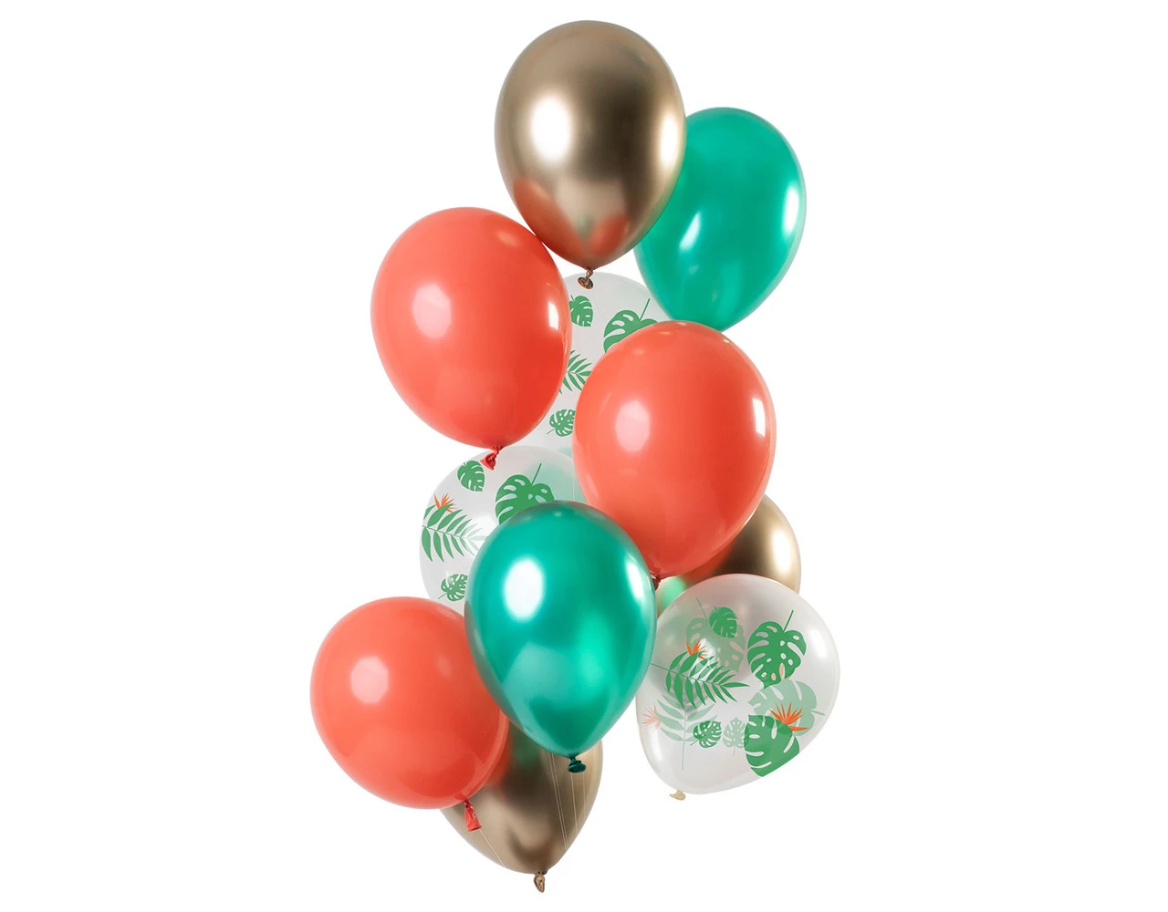 Tropical Ballonnen Set 30cm 12st 1 Tropical Ballonnen Set 30cm 12st