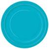 Turquoise Borden Rond 17,5cm 8st