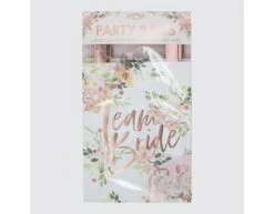 Uitdeeltasjes Team Bride 24cm 5st -Feestspullen Winkel uitdeeltasjes team bride 24cm 5st 2