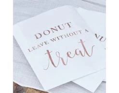 Uitdeelzakjes Donut Leave Papier 17cm 20st 5 Uitdeelzakjes Donut Leave Papier 17cm 20st -Feestspullen Winkel uitdeelzakjes donut leave papier 17cm 20st 2