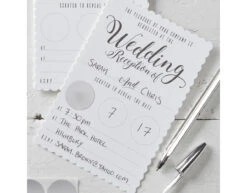 Uitnodigingen Receptie 15cm 10st -Feestspullen Winkel uitnodigingen receptie 15cm 10st 2