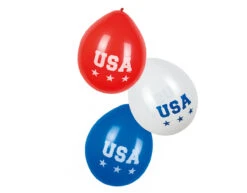 USA Ballonnen 25cm 6st