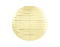 Vanille Creme Lampion Rond 20cm