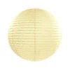 Vanille Creme Lampion Rond 35cm
