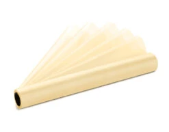Vanille Creme Organza Stof 36cm 9m -Feestspullen Winkel vanille creme organza stof 36cm 9m 2