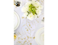 Vanille Creme Organza Stof Gouden Bloemen 36cm 9m 16 Vanille Creme Organza Stof Gouden Bloemen 36cm 9m -Feestspullen Winkel vanille creme organza stof gouden bloemen 36cm 9m 6