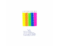 Verjaardagskaarsjes Niet Uitblaasbaar 6cm 10st