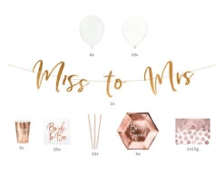 Versiering Pakket Bachelorette 60 Delig