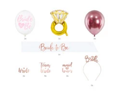 Versiering Pakket Bride To Be 23 Delig