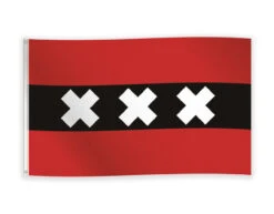 Vlag Amsterdam 1,5m