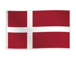 Vlag Denemarken 1,5m