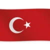 Vlag Turkije 1,5m