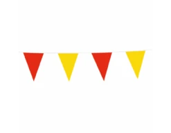 Vlaggenlijn Rood Geel 10m