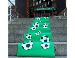 Voetbal Loper 60cm 4,5m -Feestspullen Winkel voetbal loper 60cm 45m 2