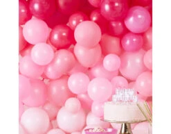 Wanddecoratie Ombre Ballonnen Set -Feestspullen Winkel wanddecoratie ombre ballonnen set 2