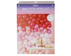 Wanddecoratie Ombre Ballonnen Set -Feestspullen Winkel wanddecoratie ombre ballonnen set 3