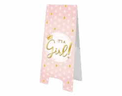 Warning Sign It'S A Girl 58cm