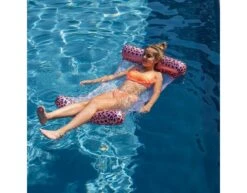 Waterhangmat Panterprint Rose Goud 1,16m -Feestspullen Winkel waterhangmat panterprint rose goud 116m 2