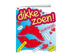 Wenskaart Dikke Zoen 16,5cm