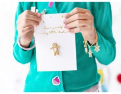 Wenskaart Gingerbread 14,8cm -Feestspullen Winkel wenskaart gingerbread 148cm 2