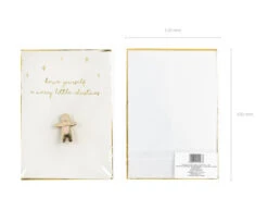 Wenskaart Gingerbread 14,8cm -Feestspullen Winkel wenskaart gingerbread 148cm 3