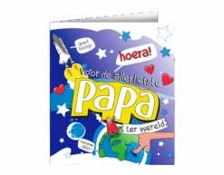Wenskaart Papa 16,5cm