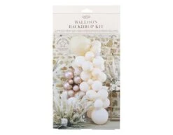 Wit Perzik Rose Gouden Ballonnenboog Set -Feestspullen Winkel wit perzik rose gouden ballonnenboog set 2