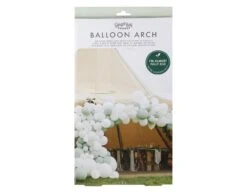 Wit Saliegroen Ballonnenboog XL DIY Set -Feestspullen Winkel wit saliegroen ballonnenboog xl diy set 2