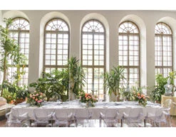 Wit Tafelkleed 3m -Feestspullen Winkel wit tafelkleed 3m 2