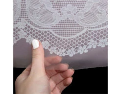 Wit Tafelkleed Kant 2,74m -Feestspullen Winkel wit tafelkleed kant 274m 2