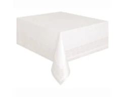 Wit Tafelkleed Structuur 2,74m