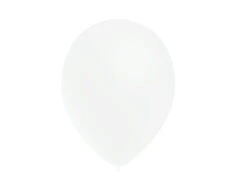 Witte Ballonnen 25cm 50st