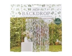 Witte Hangdecoratie Bladeren 1m -Feestspullen Winkel witte hangdecoratie bladeren 1m 2