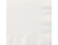 Witte Servetten 2 Laags 25cm 20st