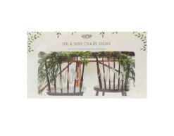 Wooden Signs Mr And Mrs Chair Signs -Feestspullen Winkel wooden signs mr and mrs chair signs 2