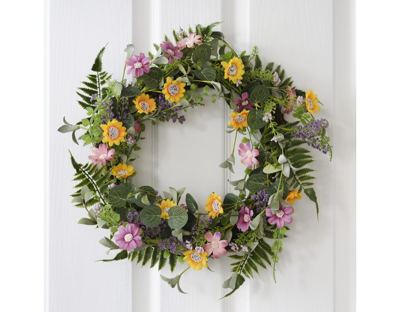 Wreath Spring Floral Wreath 2 Wreath Spring Floral Wreath - Afbeelding 2