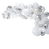 Zilveren Ballonnenboog DIY Set