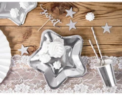 Zilveren Bordjes 18cm 6st -Feestspullen Winkel zilveren bordjes 18cm 6st 5