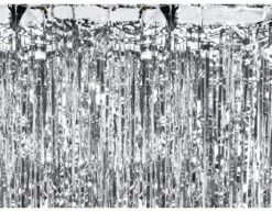 Zilveren Deurgordijn 2,5m