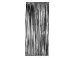 Zilveren Deurgordijn Folie 2,4m