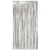 Zilveren Deurgordijn Metallic 2m