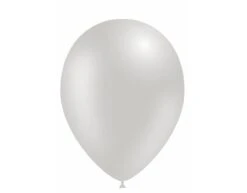 Zilveren Led Ballonnen 30cm 5st