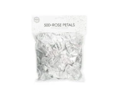 Zilveren Rozenblaadjes Metalic 500st