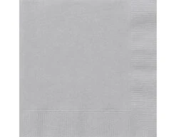 Zilveren Servetten 2 Laags 33cm 20st