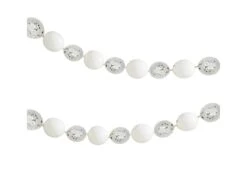 Zilveren Slinger Ballonnen 12cm