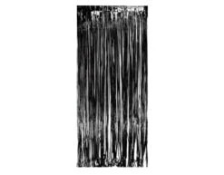 Zwart Deurgordijn Folie 2,4m