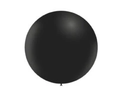 Zwarte Reuze Ballon 60cm