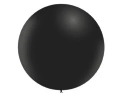 Zwarte Reuze Ballon XL 91cm
